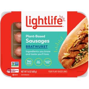 Lightlife Plant Based Bratwurst Sausage
