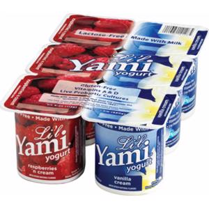 Li'l Yami Raspberries&Cream & Vanilla Cream Yogurt