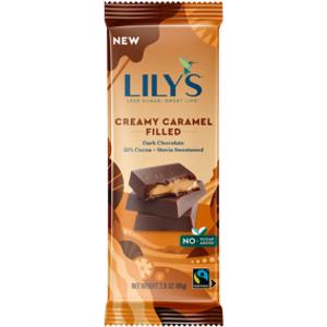 Lily's Creamy Caramel Filled Dark Chocolate Bar