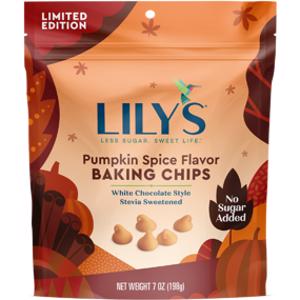 Lily's Pumpkin Spice White Chocolate Baking Chips