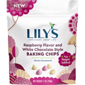 Lily's Raspberry & White Chocolate Baking Chips