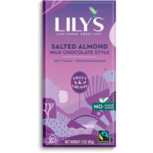 Lily's Salted Almond Milk Chocolate Bar