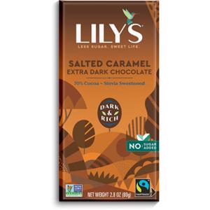 Lily's Salted Caramel Extra Dark Chocolate Bar