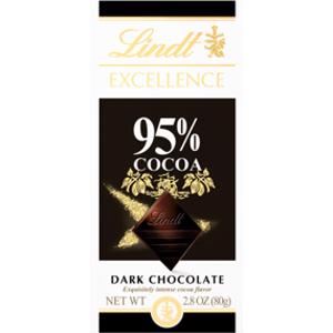 Lindt Excellence 95% Cocoa Dark Chocolate Bar