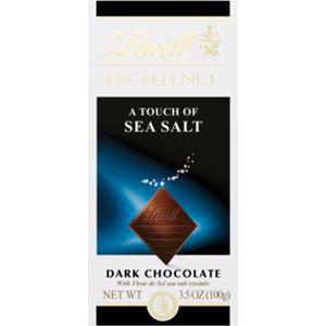 Lindt Excellence Sea Salt Dark Chocolate Bar