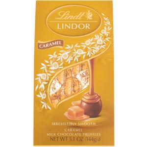 Lindt Lindor Caramel Milk Chocolate Truffles