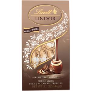 Lindt Lindor Fudge Swirl Milk Chocolate Truffles