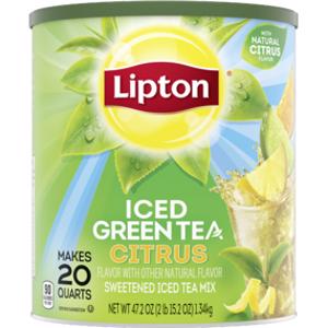 Lipton Citrus Green Iced Tea Mix