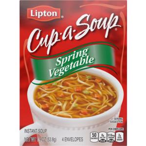 Lipton Cup-A-Soup Spring Vegetable Instant Soup