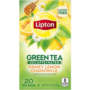 Lipton Honey Lemon Chamomile Decaf Green Tea