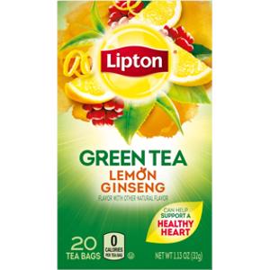 Lipton Lemon Ginseng Green Tea
