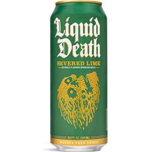 Liquid Death Severed Lime Sparkling Water