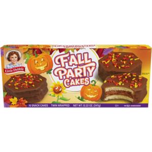 Little Debbie Chocolate Fall Party Cakes