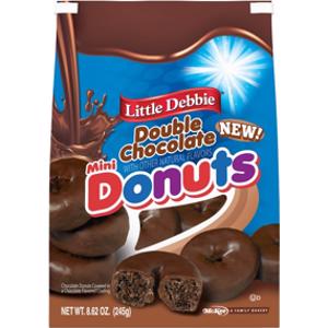 Little Debbie Double Chocolate Mini Donuts