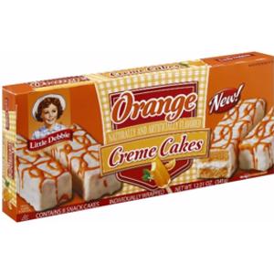 Little Debbie Orange Creme Cakes