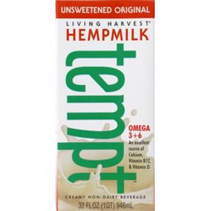 Living Harvest Unsweetened Original Hemp Milk