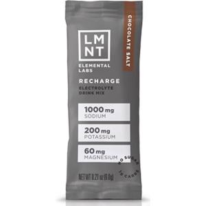 LMNT Chocolate Salt Electrolyte Drink Mix