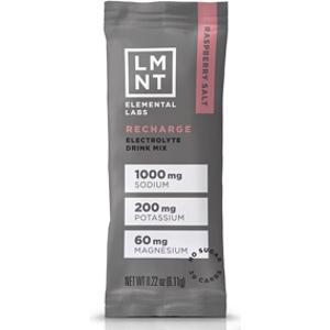 LMNT Raspberry Salt Electrolyte Drink Mix