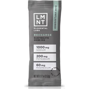 LMNT Raw Unflavored Electrolyte Drink Mix