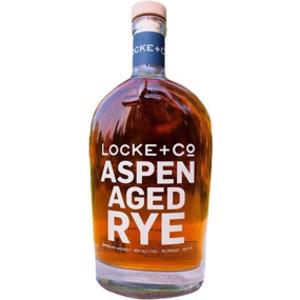 Locke + Co Aspen Age Rye Whiskey