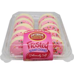 Lofthouse Pink Frosted Sugar Cookies