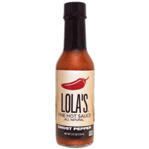 Lola's Ghost Pepper Fine Hot Sauce