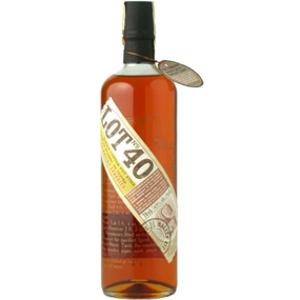 Lot 40 Rye Cadian Whisky