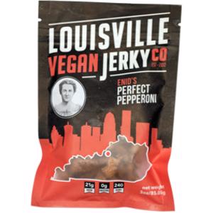 Louisville Vegan Jerky Enid's Perfect Pepperoni
