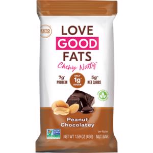 Love Good Fats Peanut Chocolatey Chewy Nutty Bar