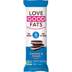 Love Good Fats Cookies & Cream Bar