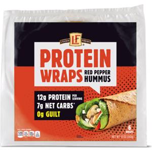 L'Oven Fresh Red Pepper Hummus Protein Wraps