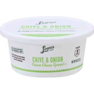 Lowes Foods Chive & Onion Cream Cheese Spread