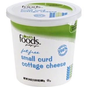 Lowes Foods Fat Free Cottage Cheese