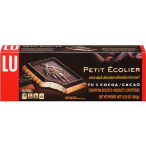 Lu Petit Ecolier Extra-Dark Chocolate Biscuit