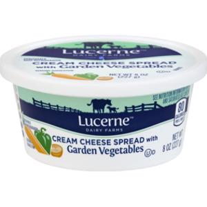 Lucerne Garden Vegetables Cream Cheese Spread