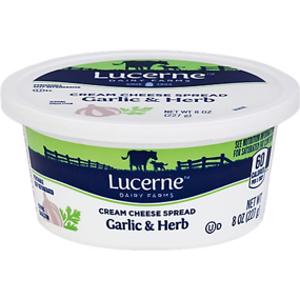 Lucerne Garlic Herb Cream Cheese Spread