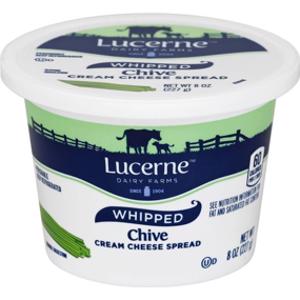 Lucerne Whipped Chive Cream Cheese Spread