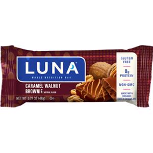 Luna Caramel Walnut Brownie Bar