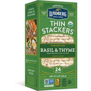 Lundberg Organic Thin Stackers Basil & Thyme