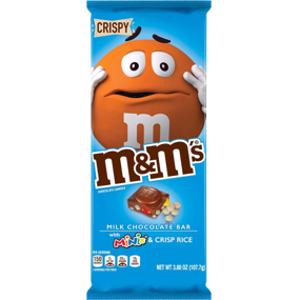 M&M's Crisp Rice Milk Chocolate Bar