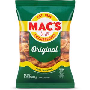 Mac's Chicharrones Original Pork Cracklins