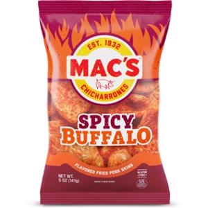 Mac's Chicharrones Spicy Buffalo Fried Pork Skins