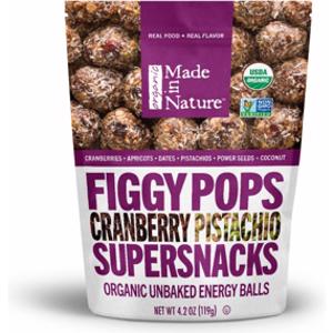 Made in Nature Figgy Pops Cranberry Pistachio Supersnacks