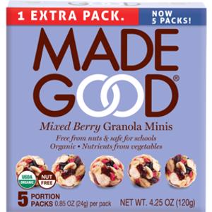 MadeGood Mixed Berry Granola Minis