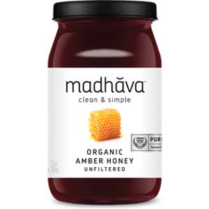 Madhava Organic Unfiltered Amber Honey