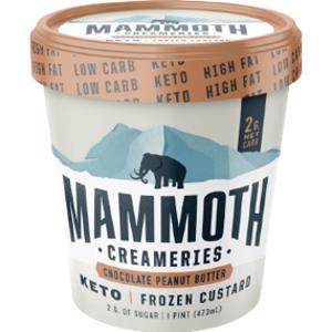 Mammoth Creameries Chocolate Peanut Butter Frozen Custard