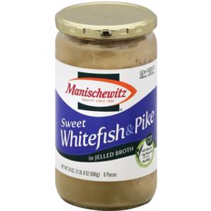 Manischewitz Sweet Whitefish & Pike in Jellied Broth