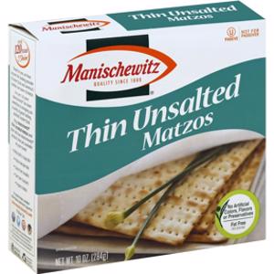 Manischewitz Unsalted Thin Matzos