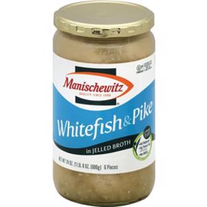 Manischewitz Whitefish & Pike in Jelled Broth