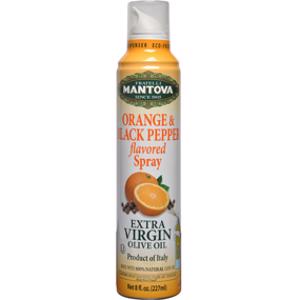 Mantova Orange & Black Pepper Extra Virgin Olive Oil Spray